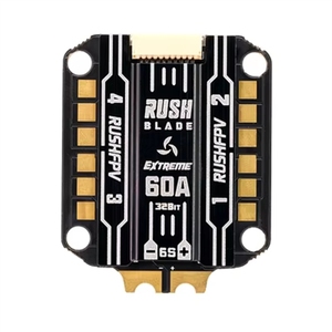 RUSHFPV BLADE 60A Extreme 128K 30.5mm 3-6S BLHeli_32 ESC sin Escobillas 4 en 1 - Product Image 4