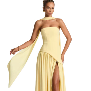 open lace back dress Maribel Maxi Dress main image 0