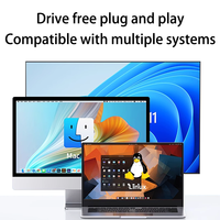 Lecteur de carte TF Type-C 2-en-1 2026 avec adaptateur PD 100W à charge rapide USB 2.0 OTG pour téléphone, ordinateur portable et tablette