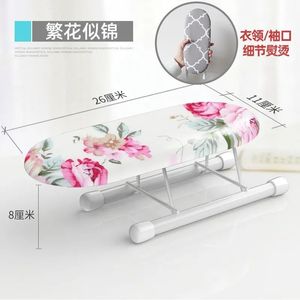 Nueva mini plancha para mangas y ropa, plegable, portátil, de escritorio, tamaño pequeño, mini tabla de planchar plegable, adecuada - Product Image 1