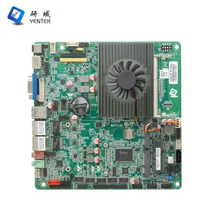 Yentek i3 i5 công nghiệp Mini POS Bo mạch chủ 8 USB DC 12V siêu mỏng ITX Mainboard cho tất cả trong một PC
