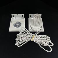 Mécanisme de commande pour stores enrouleurs LAMOS 38 mm, composants de volet roulant à tête carrée avec chaîne à billes pour stores enrouleurs
