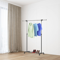 Nouveau design unipolaire extensible pour les vêtements vêtements présentoirs à vêtements