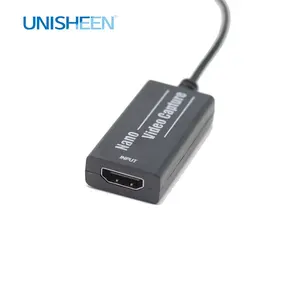 UNISHEEN التكبير سكايب مؤتمر تدفق OBS vMix Wirecast Xsplit 4K USB HDMI فيديو بطاقة التقاط الصوت والفيديو مربع المنتزع