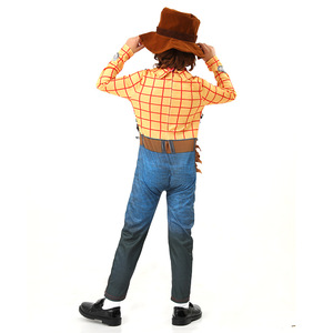 Gran oferta, mono con estampado 3D, ropa <span class=keywords><strong>de</strong></span> Halloween, <span class=keywords><strong>disfraz</strong></span> <span class=keywords><strong>de</strong></span> Cosplay <span class=keywords><strong>de</strong></span> Toy Story, <span class=keywords><strong>disfraz</strong></span> <span class=keywords><strong>de</strong></span> <span class=keywords><strong>Woody</strong></span> <span class=keywords><strong>de</strong></span> lujo con bufanda y sombrero para niños - Product Image 5