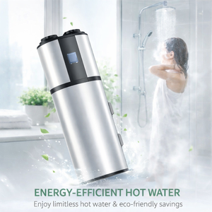 Chauffe-eau à pompe à chaleur air-eau haute efficacité 3,92 kW 6,1 kW |   Réfrigérant R290 |   Boîtier métallique |   Invertisseur DC extérieur pour la maison - Product Image 6
