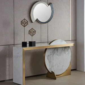 Venta caliente <span class=keywords><strong>de</strong></span> lujo moderno salón <span class=keywords><strong>consola</strong></span> mesa <span class=keywords><strong>de</strong></span> alta calidad convertible para entrada Hotel o apartamento uso nuevo diseño - Product Image 4
