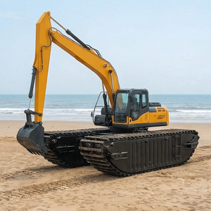 Quad 4x4 amphibie de qualité supérieure, 1000 cm³, 2 places, en <span class=keywords><strong>acier</strong></span> haute résistance, avec ponton d'excavateur, à <span class=keywords><strong>prix</strong></span> compétitif direct usine - Product Image 2