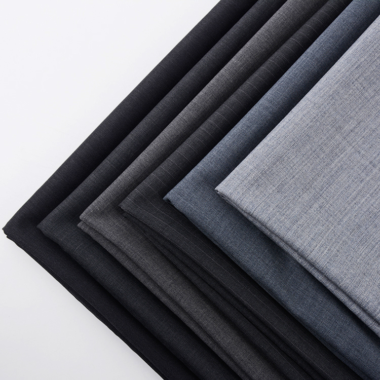 Italian English Selvage Worsted Twill Plain Dying Cashmere 100 Wool Fabric