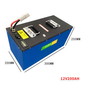 4S1P 12V 200AH Lifepo4 Lithium-Batteriepack mit BMS & Eisenbox für Wohnmobile/Solarsysteme/Golf/Elektrofahrzeuge/Boote - Product Image 3