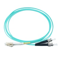 ST/LC Optical Fibra Duplex MM DX Fibre Optic Cable Om3 Patch Cord Multimode Fiber Cable