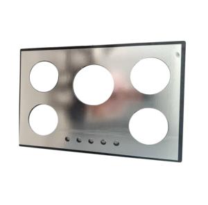 Nhà Máy Bán buôn rắn nhiệt độ cao kính 6-burner đung chống cháy CNC khoan lụa Màn hình in nhà bếp khách sạn - Product Image 4