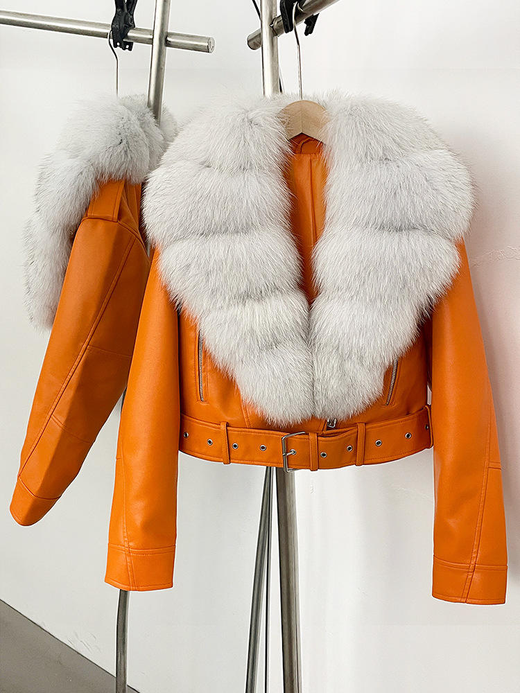 Orange portange blanc