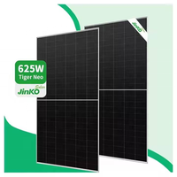 Nouvelle Arrivée Panneau Solaire Bifacial JKM66HL4M-BDV 600-625W Monocristallin à Demi-Cellules Haute Efficacité pour Toitures Résidentielles de Type N