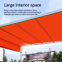 Nouvelle Tente Publicitaire YX 2026 Quatre Saisons à Structure Droite pour Terrasse, Jardin, Cour Extérieure, Pare-Soleil et Imperméable