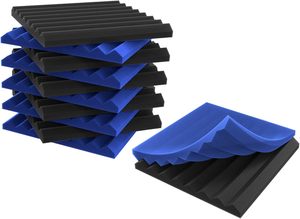 Paneles acústicos de tela de espuma acústica insonorizada tipo cuña OEM, <span class=keywords><strong>aislador</strong></span> de Sonido interior para absorción de Sonido interior - Product Image 3