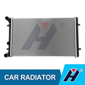 OE 1J0121253AD/1J0121253J/1J0121253N, piezas de repuesto para automóviles, montaje de radiador de aluminio para VOLKSWAGEN <span class=keywords><strong>BORA</strong></span> '2002-<span class=keywords><strong>2006</strong></span>, radiador automático - Product Image 6