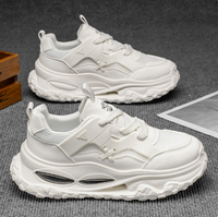 Chaussures de sport décontractées respirantes en maille pour hommes 2026 avec talonnette rehaussante discrète, idéales pour la course et l'absorption des chocs – Collection Jeunesse
