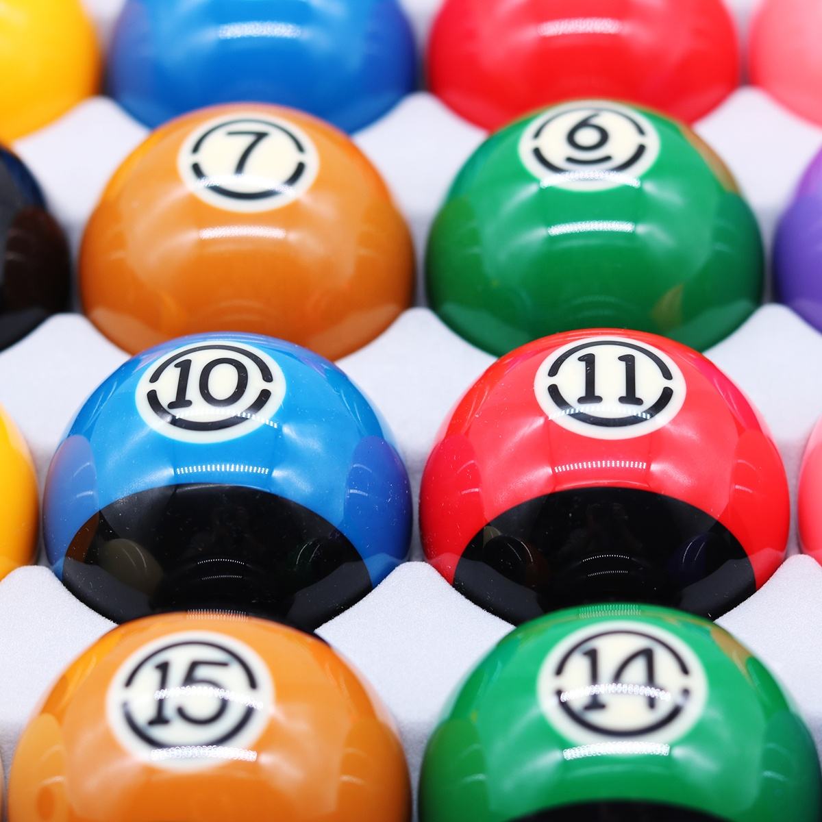 Dongzhu Feima 57.2mm Pool Ball Set - 16pcs/box - 8A Quality