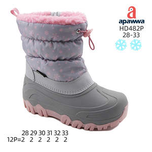 Botas de nieve para niños HD482P para aventuras de invierno Comodidad de alta definición para pequeños exploradores - Product Image 1