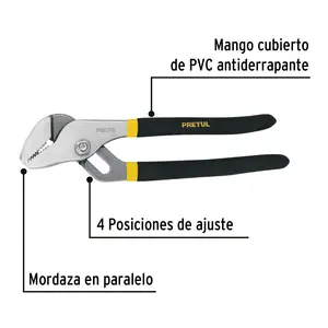 Master con 36 unidades Abrazadera de extensión Mango de PVC de 8 ', Pretul - Product Image 2