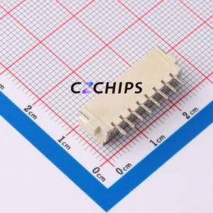 ZX-XH2.54-8PWT Wire-to-Board Pin Header SMD,P=2.5mm,Horizontal Mount Connector 1x8P 2.5mm Horizontal Mount XH - Product Image 2