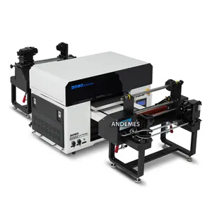 UV Printer 3060 a3 Roll To Roll Sticker Printer 30cm A/B Film 3 in 1 XP600 UV DTF flabted Printer