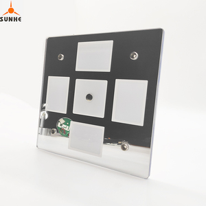 <span class=keywords><strong>Plafonnier</strong></span> <span class=keywords><strong>LED</strong></span> carré à intensité variable <span class=keywords><strong>avec</strong></span> capteur, surface miroir DC, pour intérieur d'usine, <span class=keywords><strong>camping</strong></span>-<span class=keywords><strong>car</strong></span>, caravane, <span class=keywords><strong>camping</strong></span>, remorque - Product Image 6