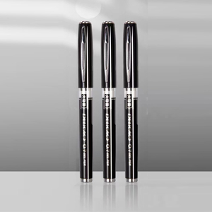 Stylo Signature Free Horse Executive à Pointe en Tungstène 0,7 mm, Encre <span class=keywords><strong>Gel</strong></span>, Utilisation Professionnelle, Promotionnel, Corps Rechargeable, Plastique Noir Élégant - Product Image 2