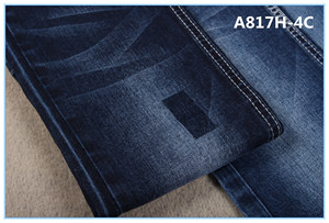 A817H-4C 11 oz coton sergé stretch denim tissu pour hommes à Égypte Maroc Tunisie Colombie Venezuela Bolivie - Product Image 2