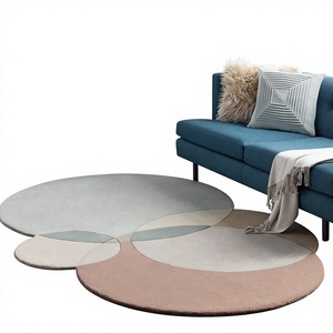 100% Wool Hand Tufted Flat <b>Weave</b> Stain Resistant Custom Modern Luxury Indian Carpet Supplier Size Options - Product Image 1