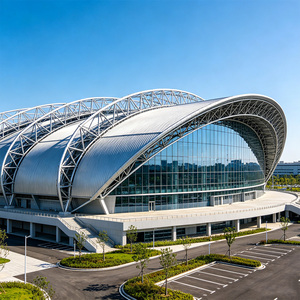 Edificio Deportivo de Estructura de Acero, Estructura Industrial Prefabricada, Galvanizada de Alta Resistencia, Modular, Duradera, Económica, en Venta - Product Image 2