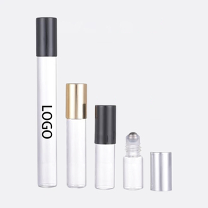 Botellas <span class=keywords><strong>de</strong></span> Perfume Transparentes al por Mayor, <span class=keywords><strong>Forma</strong></span> Cilíndrica, 2ml 3ml 5ml 10ml, Botellas <span class=keywords><strong>de</strong></span> Vidrio con Bola <span class=keywords><strong>de</strong></span> Acero - Product Image 6