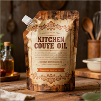 Kunden spezifisches Design Gedrucktes Kochen Speiseöl Kunststoff verpackungs säcke Sonnenblumen-Olivenöl-Verpackungs beutel in Lebensmittel qualität