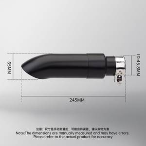 Tubo de escape GP sin tornillos para motocicleta Honda CMX <span class=keywords><strong>500</strong></span> 300 CMX1100 CMX500 CMX300 Rebel 1100 - Product Image 4