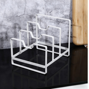 Portaoggetti da Cucina di Alta Qualità <span class=keywords><strong>in</strong></span> <span class=keywords><strong>Ferro</strong></span> <span class=keywords><strong>Battuto</strong></span> Bianco con Scolapiatti e Portacoperchi - Product Image 2