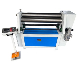 Điện không đối xứng ba con lăn trượt tấm kim loại <span class=keywords><strong>c</strong></span>án máy tự động thép carbon cuộn hình thành từ nhà máy - Product Image 4