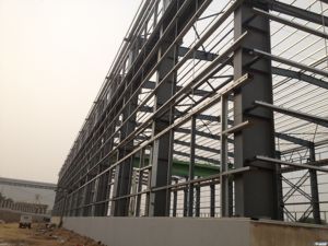 Trung Quốc Nhà máy nhanh chóng cài đặt <span class=keywords><strong>prefab</strong></span> kho kết cấu thép xây dựng Heavy Duty đúc sẵn kho - Product Image 5