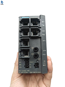 206-1BB10 Switch Ethernet Industrial, Switch de Red, Switch Administrado, Switch Fast Ethernet, Switch de Montaje en Riel DIN, Comunicación de Red - Product Image 1