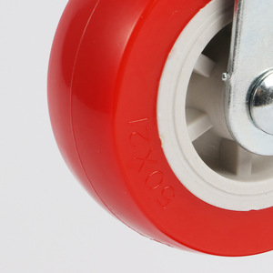 PVC Universal <b>Wheel</b> 2 Inch Swivel <b>Caster</b> For Furniture <b>Casters</b> Durable Industrial Design - Product Image 2