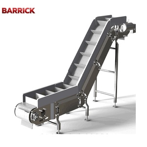 Système de chaîne de convoyeur modulaire à bande de levage en acier inoxydable de type <span class=keywords><strong>Z</strong></span> personnalisé pour le transport vertical des aliments et des boissons - Product Image 1