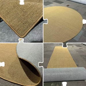 Alfombra de Sisal 100% Natural para Proyectos Hoteleros, Alfombra Personalizada, Alfombra Comercial Antideslizante para Vestíbulos, Pasillos y Restaurantes - Product Image 3