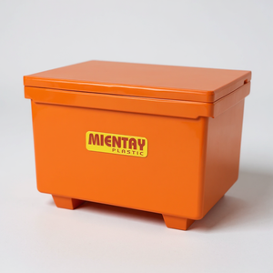 Eco Friendly Plastic Ice Storage <b>Box</b> BPA Free Material Multipurpose Cold Storage Bin International Export Wholesale - Product Image 4