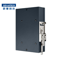 Advantech-Ordenador de escritorio industrial integrado, minicuadra Intel Atom E3940, sin ventilador, con riel DIN integrado pequeño, NUC