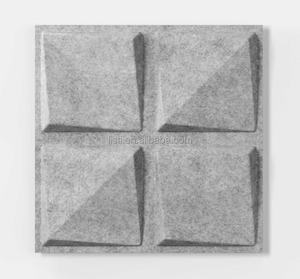 Azulejos de techo de fieltro geométrico tridimensional de Source Factory, tablero de paneles de pared estéreo para insonorizado, resistente a los arañazos - Product Image 2