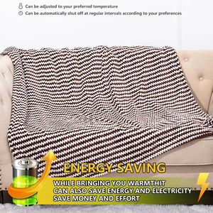 Manta Eléctrica de Franela Cálida y Acogedora de Fábrica, Mercado Europeo, GS CE, Manta Eléctrica Popular, Mantiene el Calor en Invierno - Product Image 4