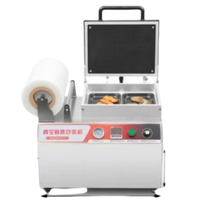 Machine de mise sous vide pour contenants en carton et plastique, idéale pour la présentation de tous les types d'emballages, fruits (Durian), légumes - Product Image 5