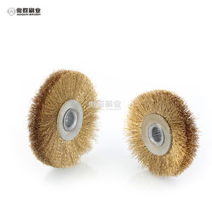 Mini brosse abrasive pour perceuse OEM Roue de polissage en fibre de nylon Brosse de polissage d'ébavurage antirouille en métal pour <span class=keywords><strong>Dremel</strong></span> Rotary - Product Image 4