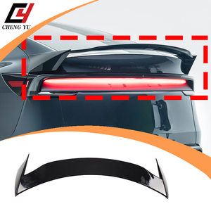 <span class=keywords><strong>Spoiler</strong></span> Winglet Premium in ABS Nero Lucido Opaco a 3 Pezzi Stile Yofer per Tesla Model Y Juniper 2025 - Decorazione Posteriore Rinnovata - Product Image 1