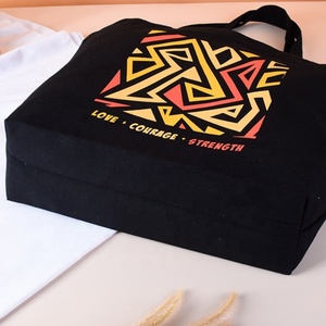 Sac de shopping en toile réutilisable personnalisé avec broderie personnalisée, grande taille, couleur personnalisée, motif de lettres et logo - Product Image 6